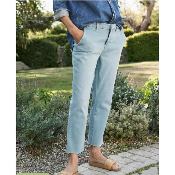 NEW FRANK & EILEEN women's wicklow denim pant in 1975 wash - Picture 2 of 2